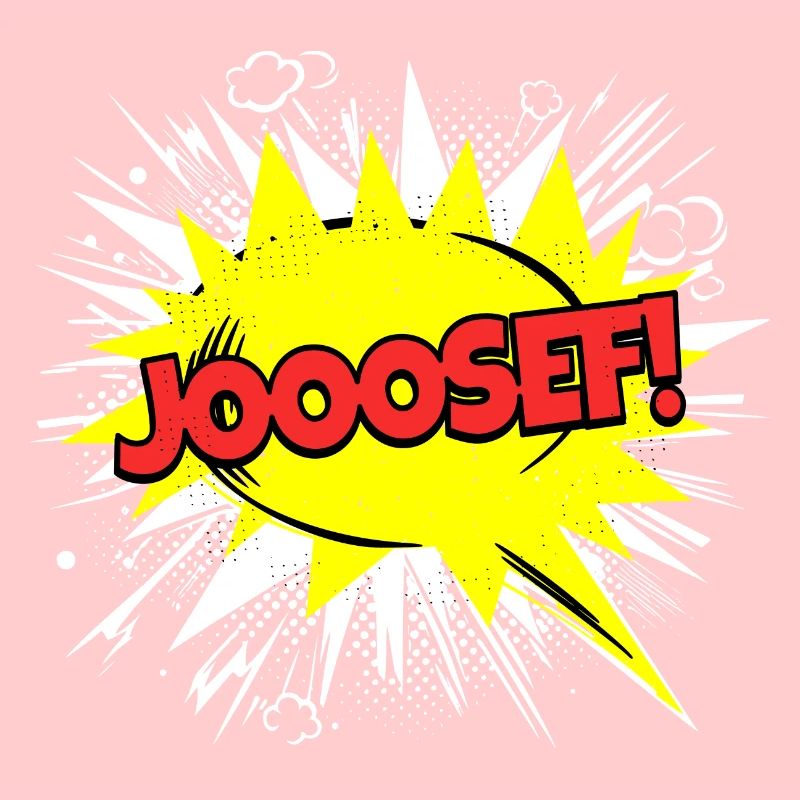 Josef Name Funny Speech Bubble Jooosef!