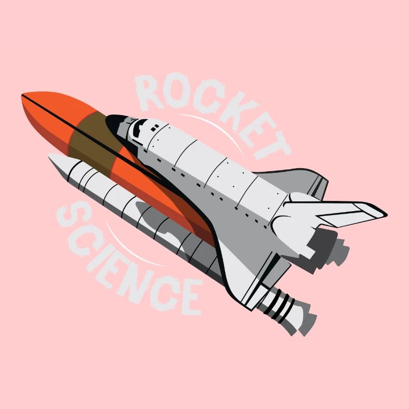 Rocket Science Space Shuttle Gift