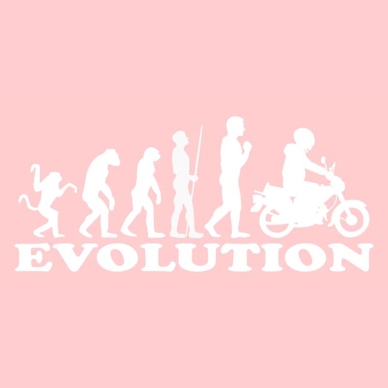 Evolution Moped Mofafahrer Mofa Geschenk idee