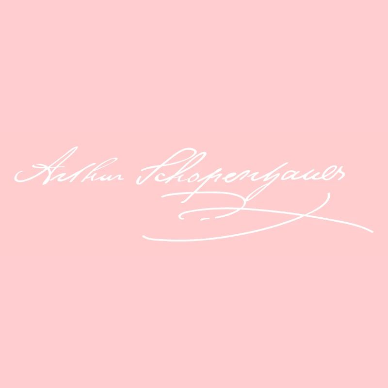 Arthur Schopenhauer Autogramm