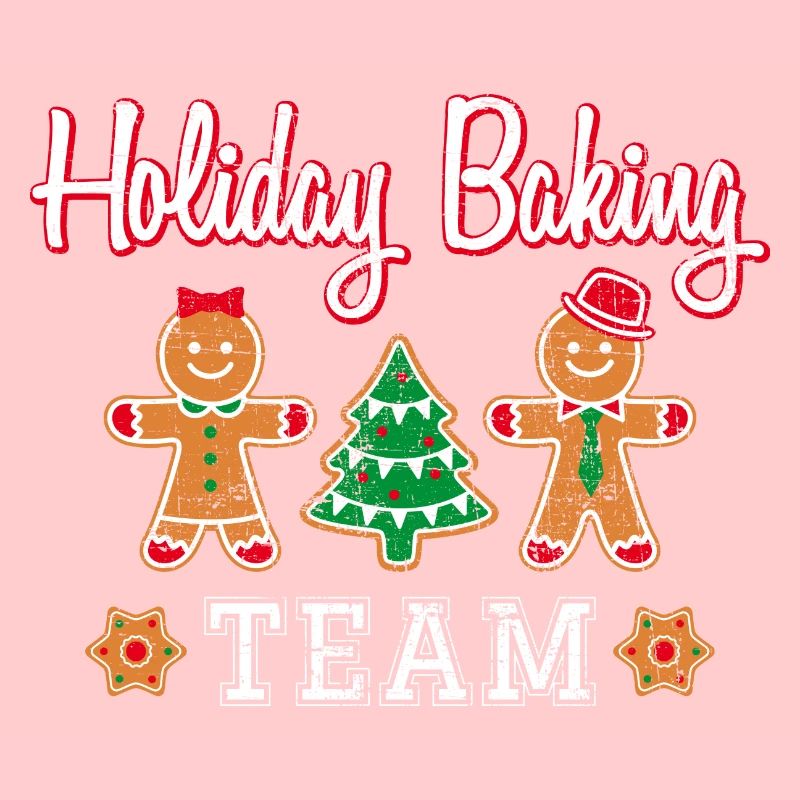 Feiertags-Backen-Team-Lebkuchen-Mann-Weihnachtsgeschenk