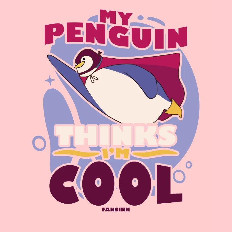 Mon pingouin pense que je suis cool