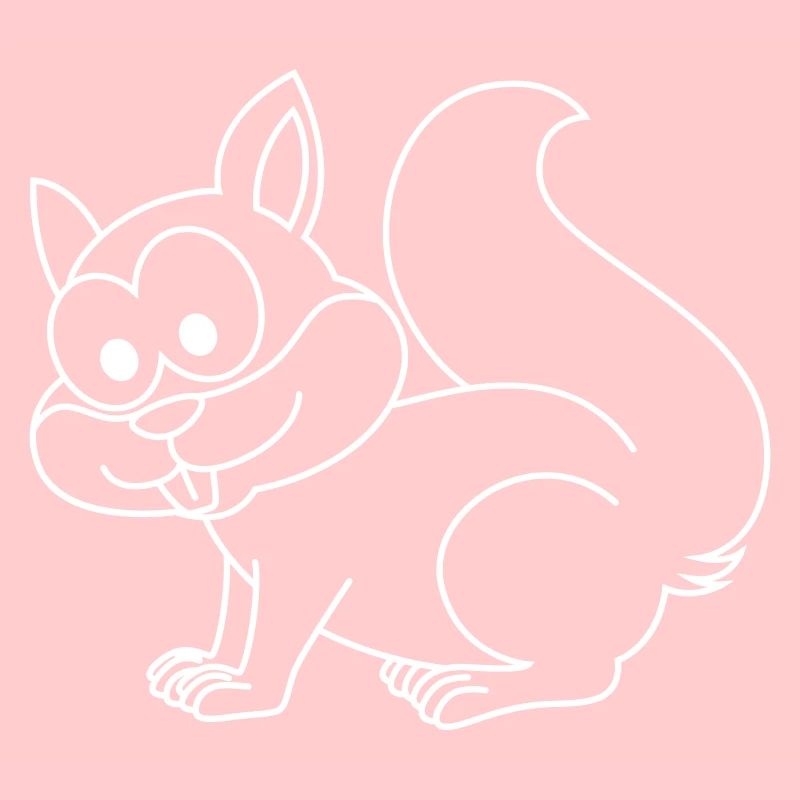 Eichhörnchen Comic Tier