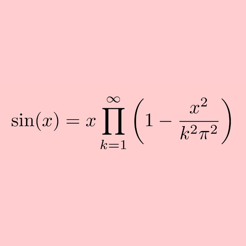 Formule de produit de sinus