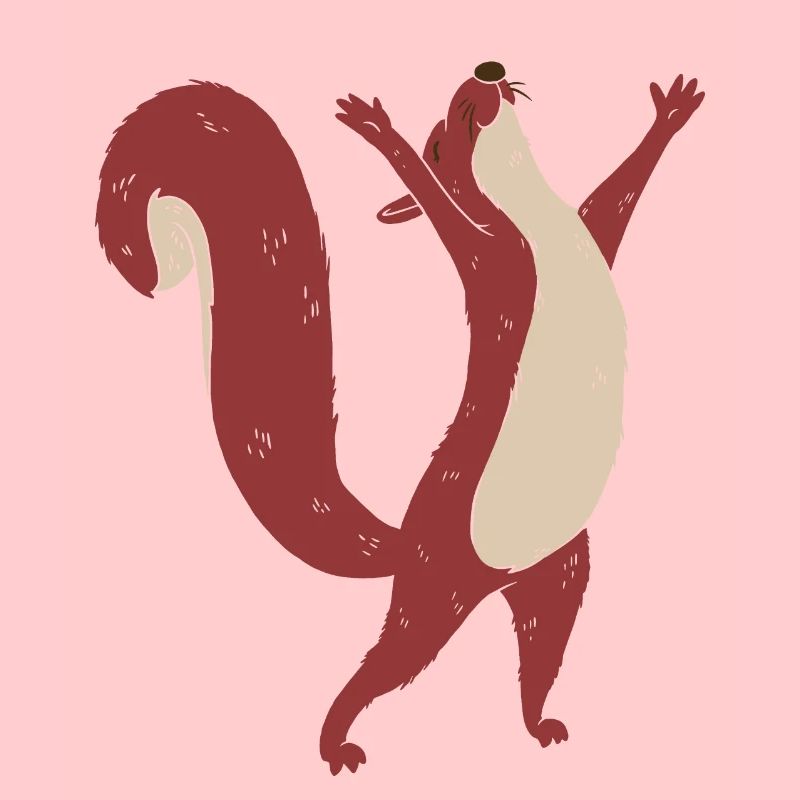 Eichhörnchen Kind Waldtiere