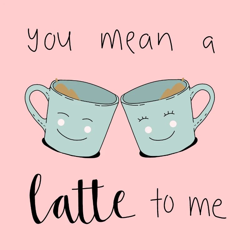 Latte Kaffee