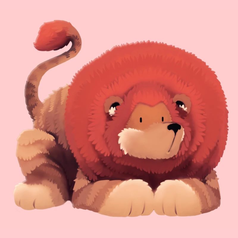 Illustration - Löwe