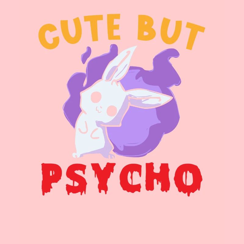 Mignon mais Psycho Hase Goth