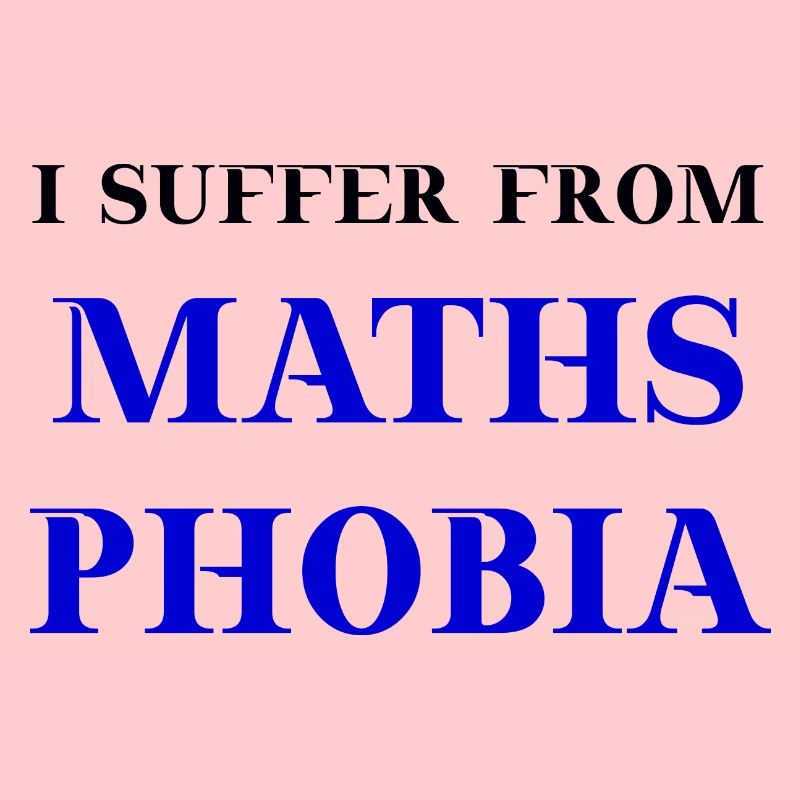 math phobie idée cadeau drôle math drôle