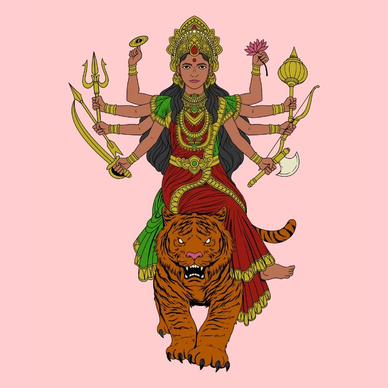 Dieu hindou - Durga