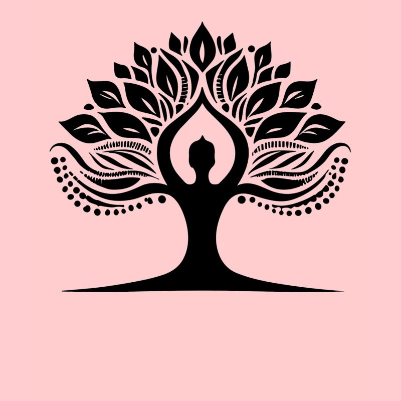 Arbre de pose de yoga