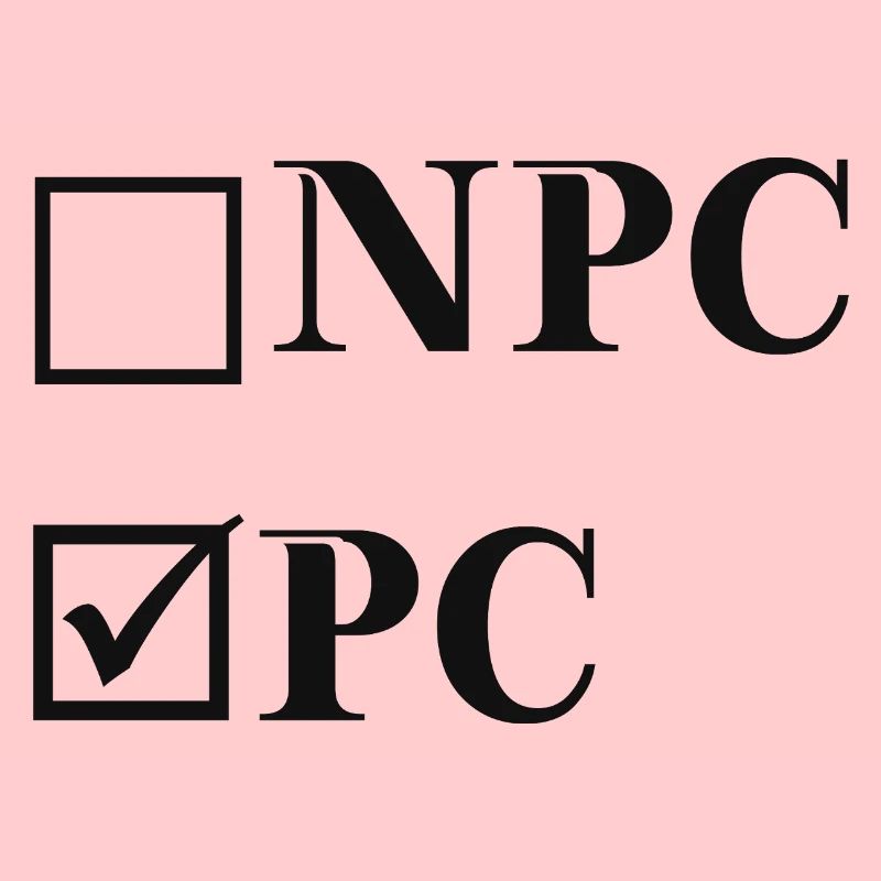 NPC vs PC - witzige Geschenkidee - Gaming lustig