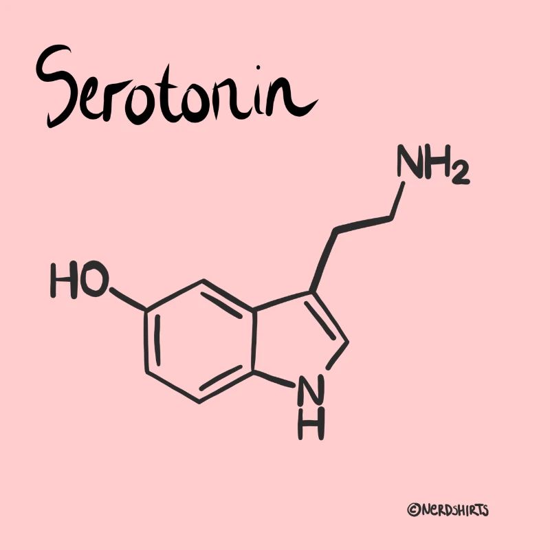 Serotonin, happiness, relaxation, brain