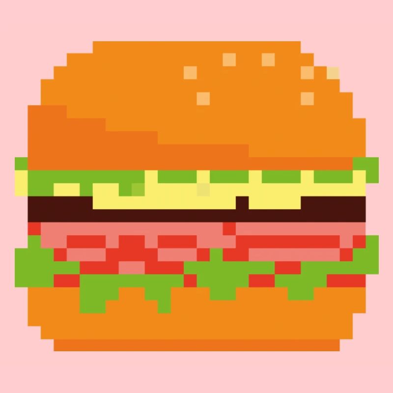 Pixel Burger