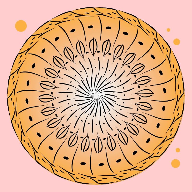 Drehende Muster Kreis