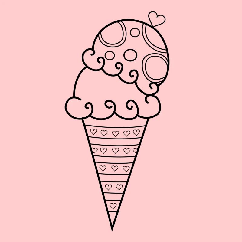 Eis am Stiel Eiscreme Eisdiele Sommer