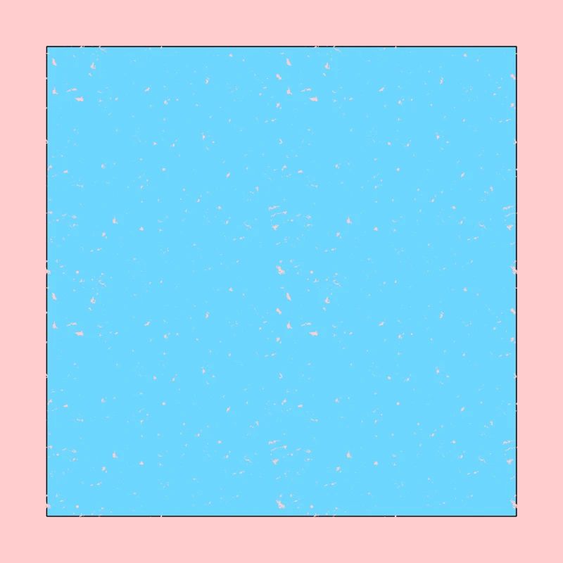 Square light blue