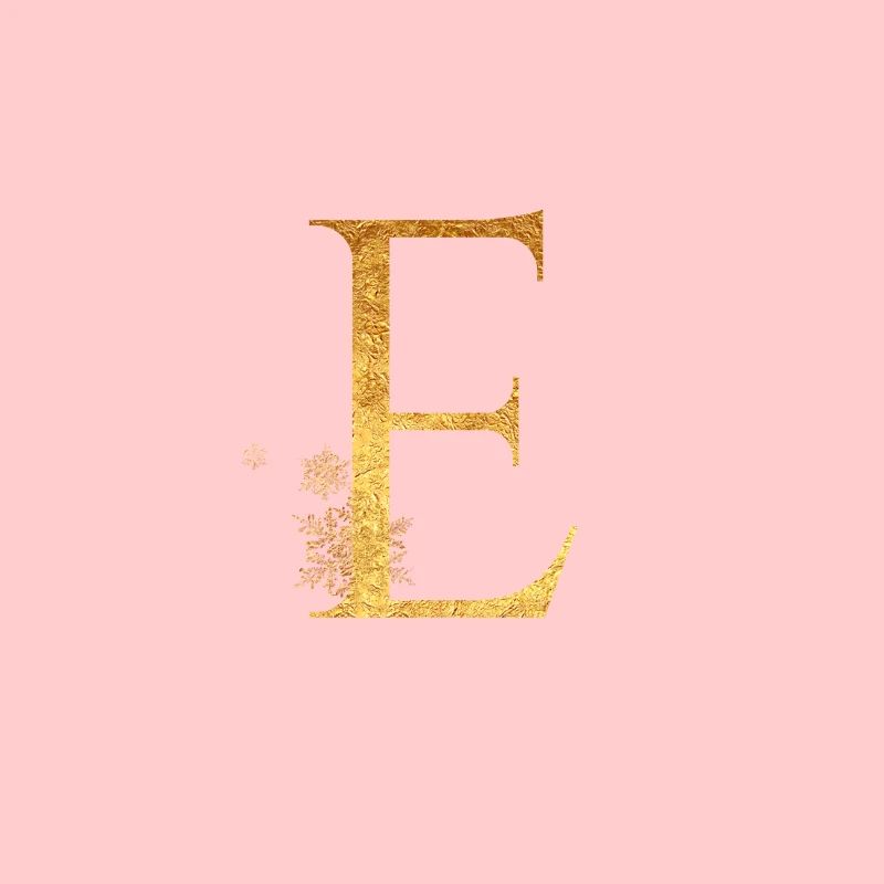 Initial letter E