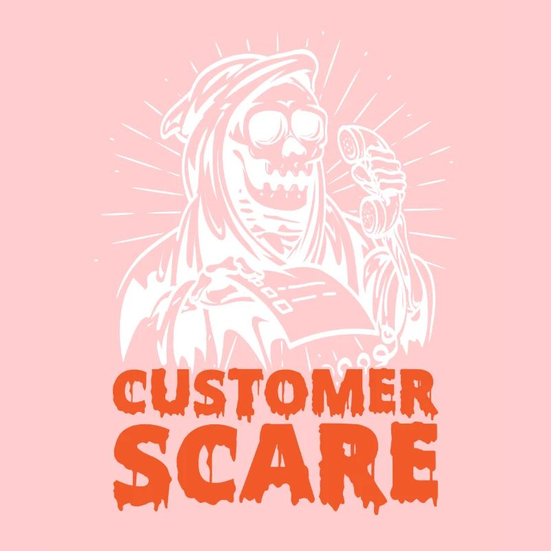 Customer Scare Csr Customer Service Halloween