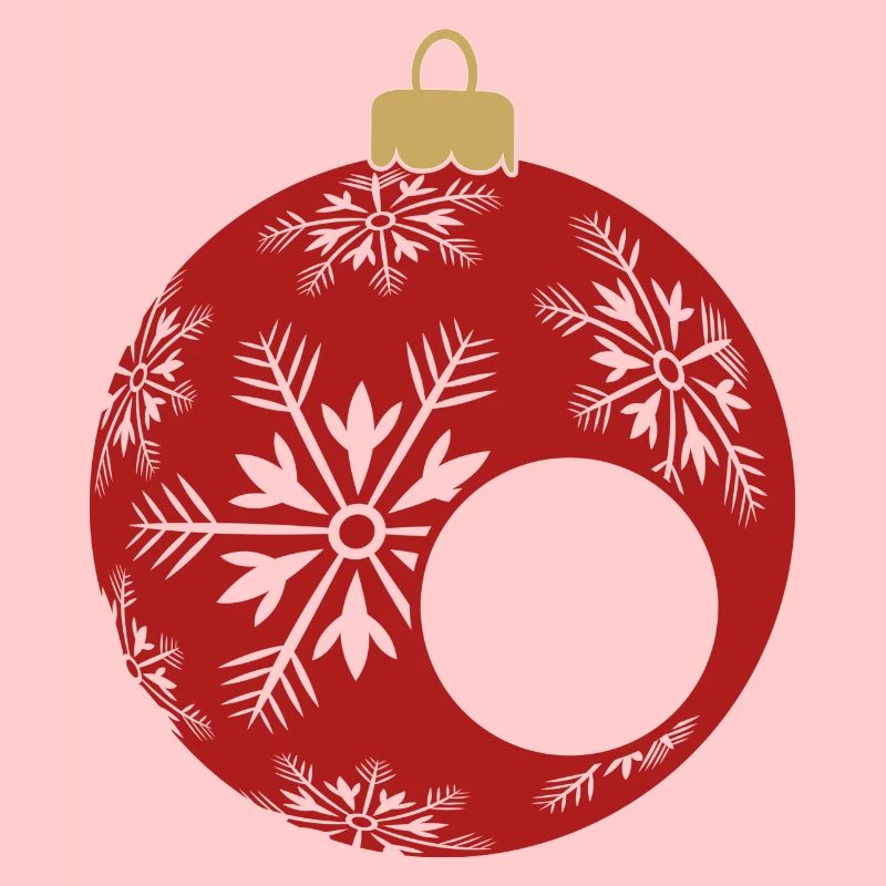 Weihnachtskugel Geschenk Idee