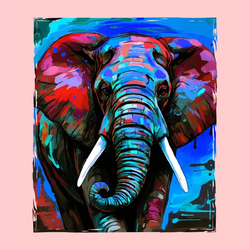 Portrait d’éléphant