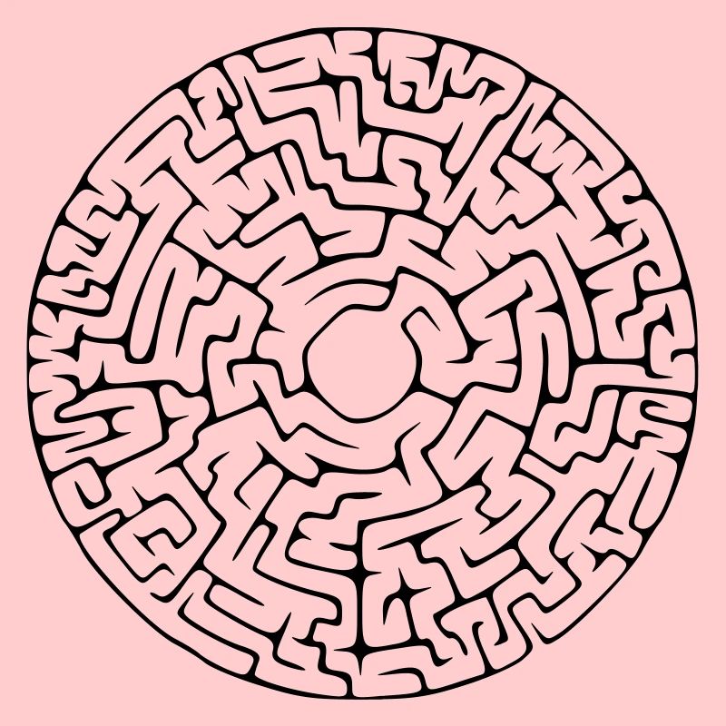 Labyrinth rund