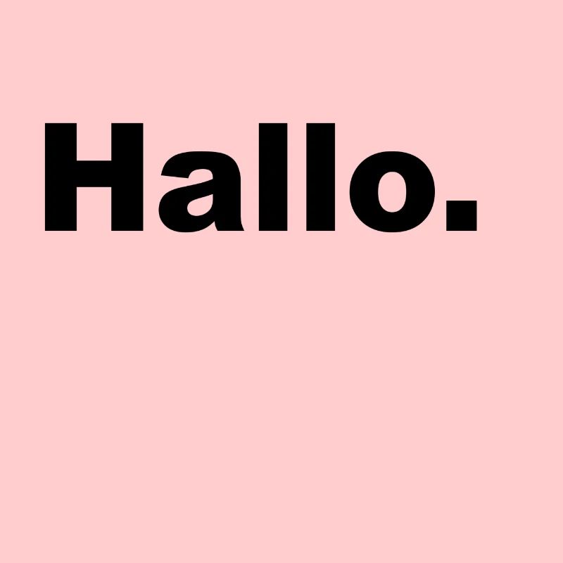Hello.