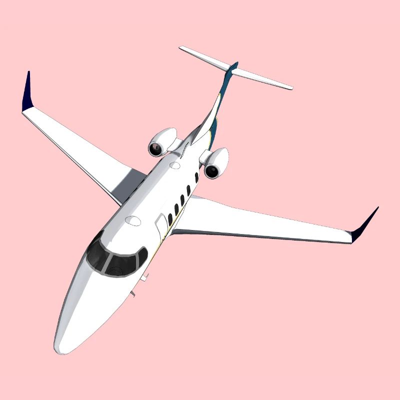 Private Jet Airplane Jet Jet