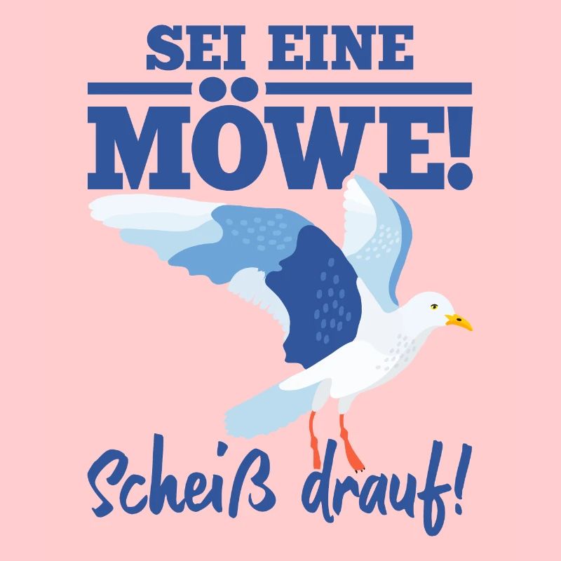 Ostsee Sei Eine Möwe Scheiß Drauf Moin Urlaub Küst