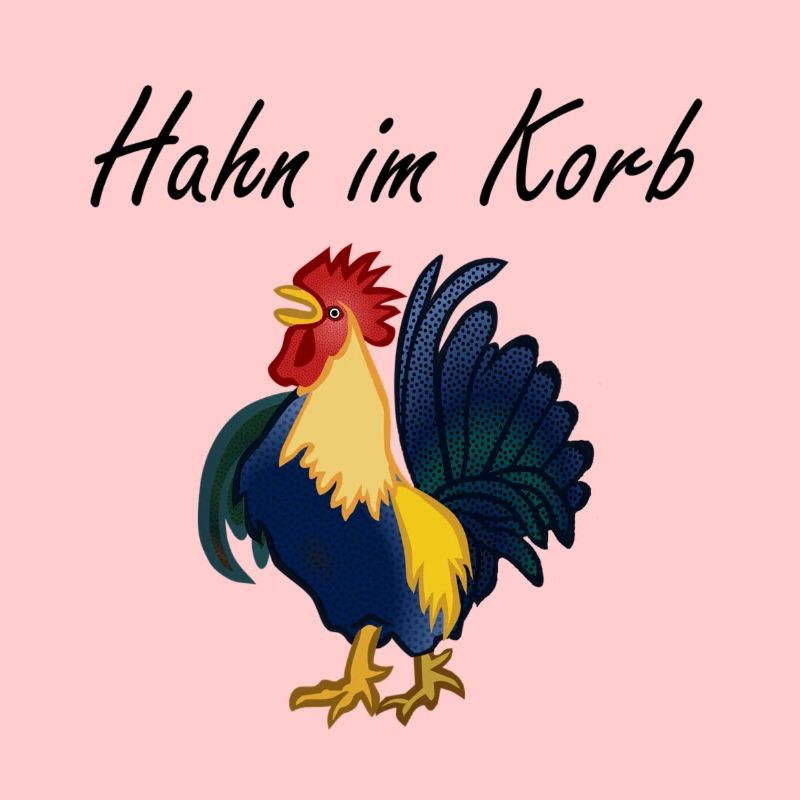 Le coq dans le panier