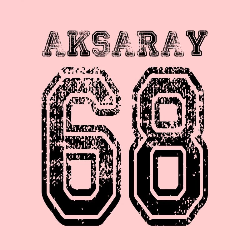 68 plaque d'immatriculation Aksaray turque comme un cadeau