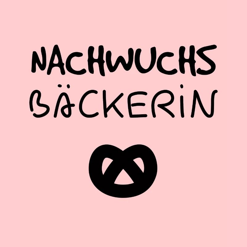 Nachwuchs Bäckerin - Bäcker Geschenkidee Geburt