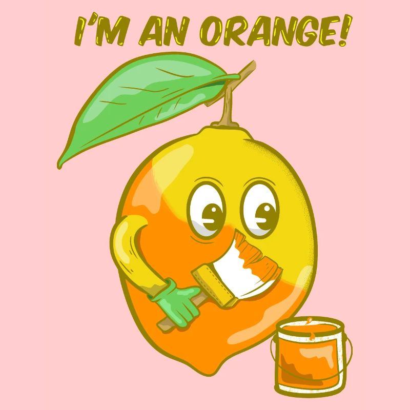 Ich bin eine Orange