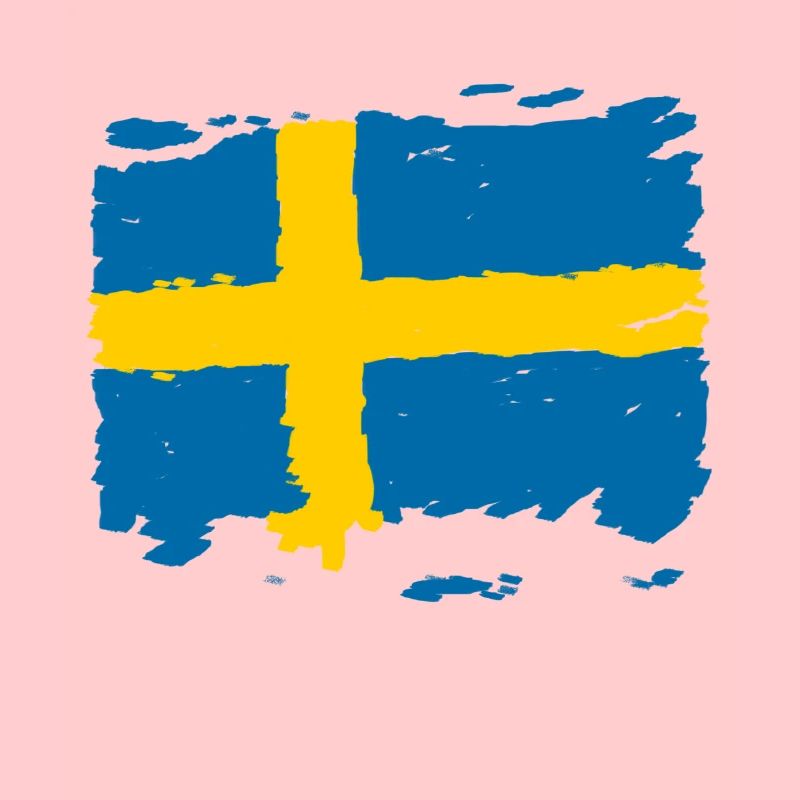 Drapeau Sverige - Drapeau de la Suède - Drapeau de la Suède