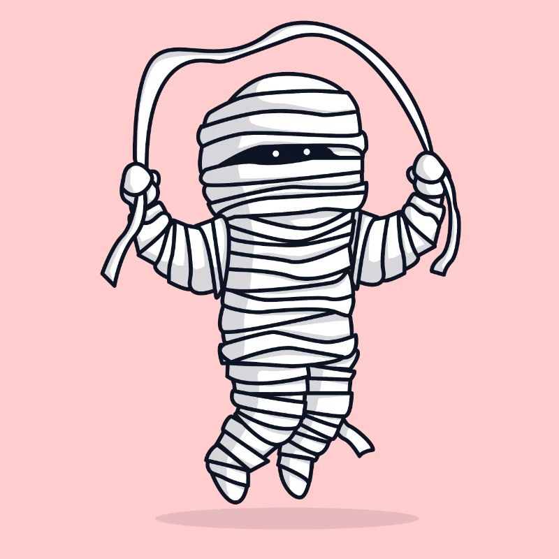 Mummie springtouw