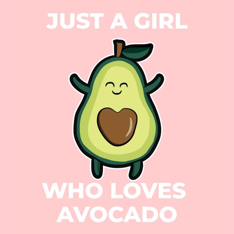 Lustig Avocado Mädchen Liebe Süß Spruch Geschenk