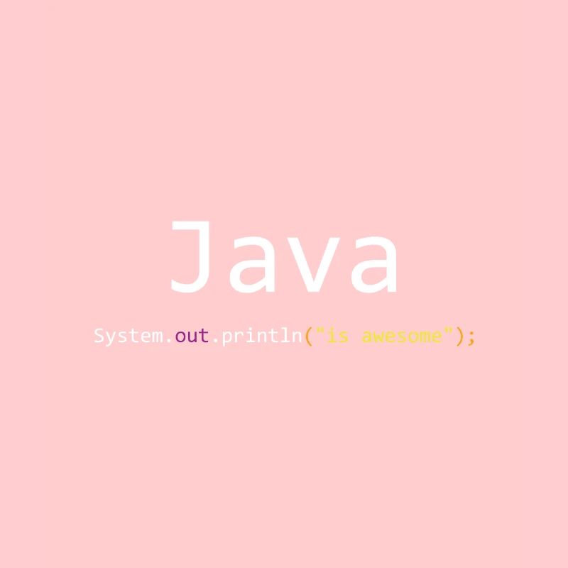 Java ist großartig
