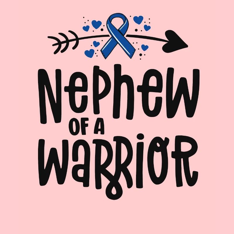 Neffe eines Krieger-Support-Teams Darmkrebs