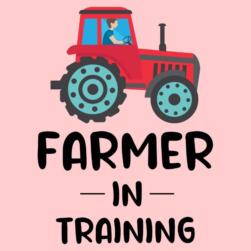 Kleiner Bauer Traktor Baby Junge Mädchen Lustiger Spruch
