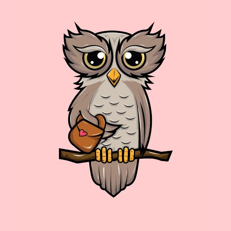 Eule Uhu Schleiereule Tasche Geschenk