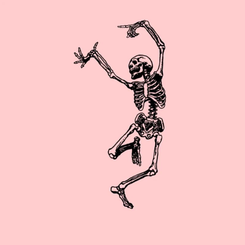 Dancing skeleton