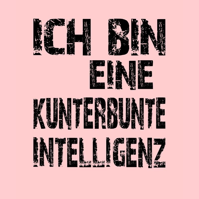 KI Spruch Ich bin eine kunterbunte Intelligenz