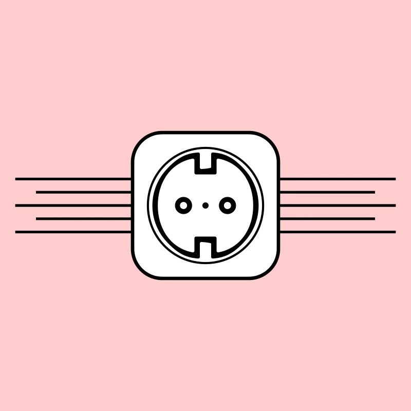 Steckdose Icon Strom