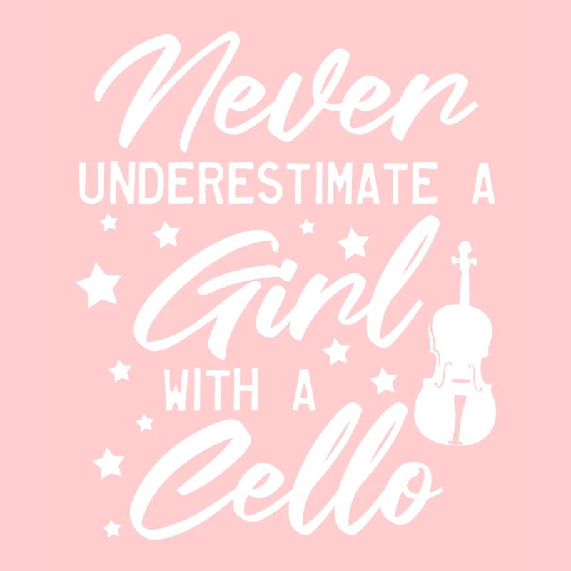 Ein Mädchen mit Cello