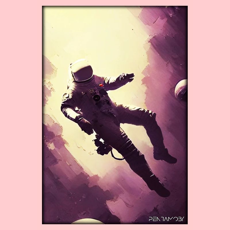 Astronaut Future Sci-Fi Technology