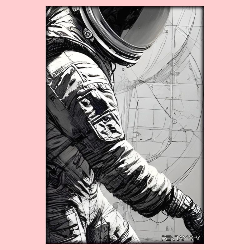 Astronaut Future Sci-Fi Technology