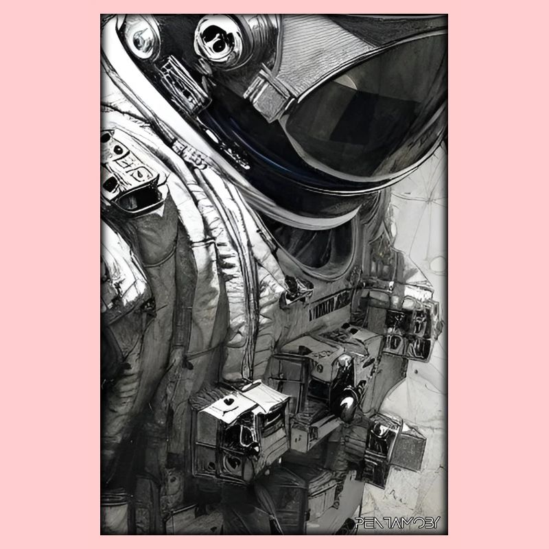 Astronaut Future Sci-Fi Technology