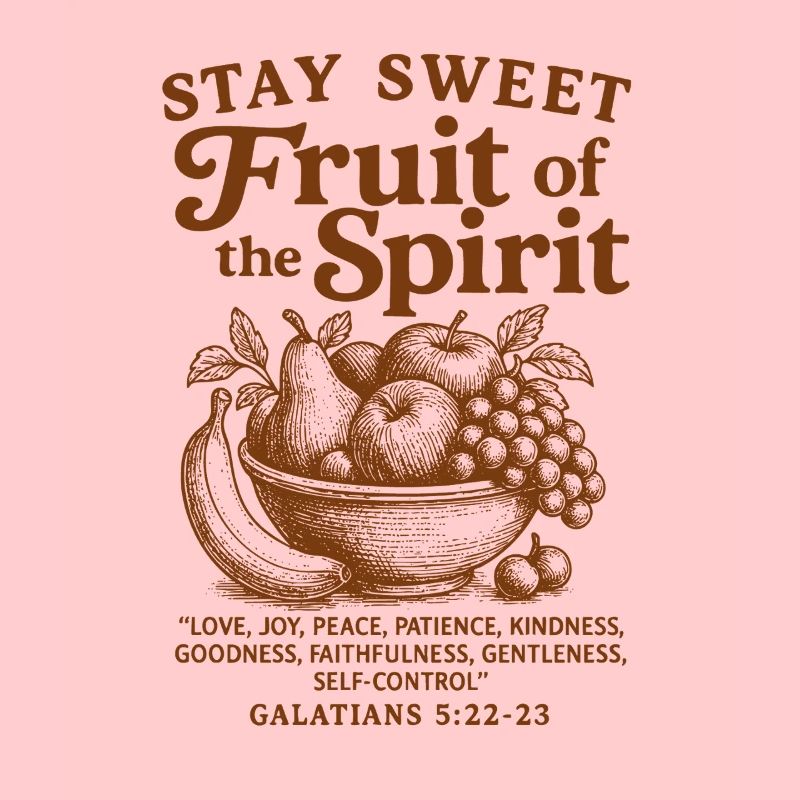 Fruit de l’ Conception de versets bibliques