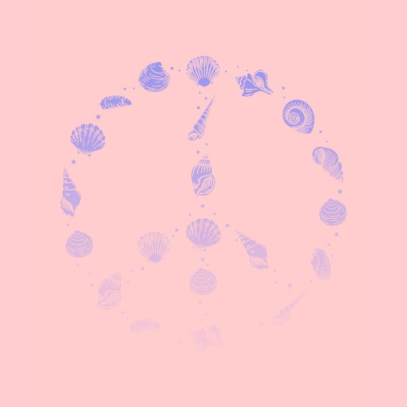 Peace Sign Seashell