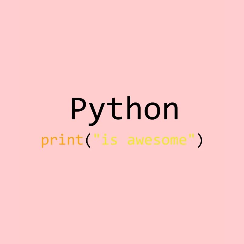 Python is awesome